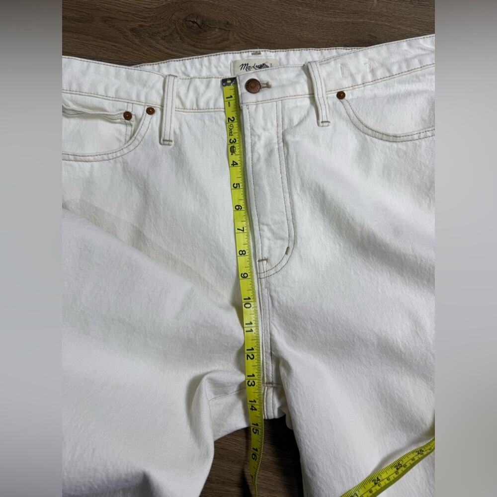 Madewell The Perfect Vintage Crop Jean in Cloud Lining Size 33 - Picture 11 of 12